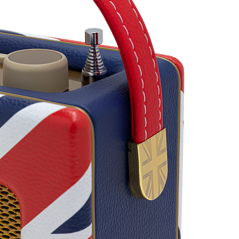 Roberts Revival Uno BT DAB DAB+ FM Radio with 2 Alarms in Union Jack Bluetooth LIMITED EDITION