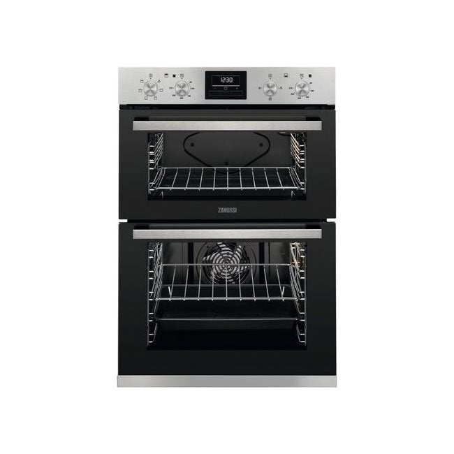Zanussi ZOA3566OXK Built in Electric Double Oven Stainless Steel