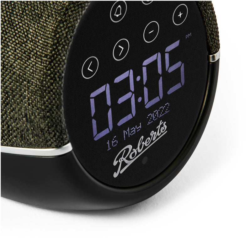 Roberts ZENPLUS Wellbeing FM DAB+ Alarm Clock Radio - Black