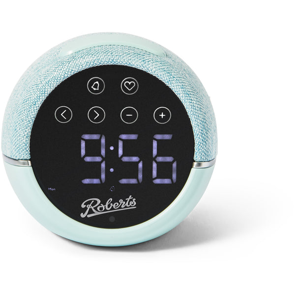 Roberts ZEN FM Alarm Clock Radio - Duck Egg Blue