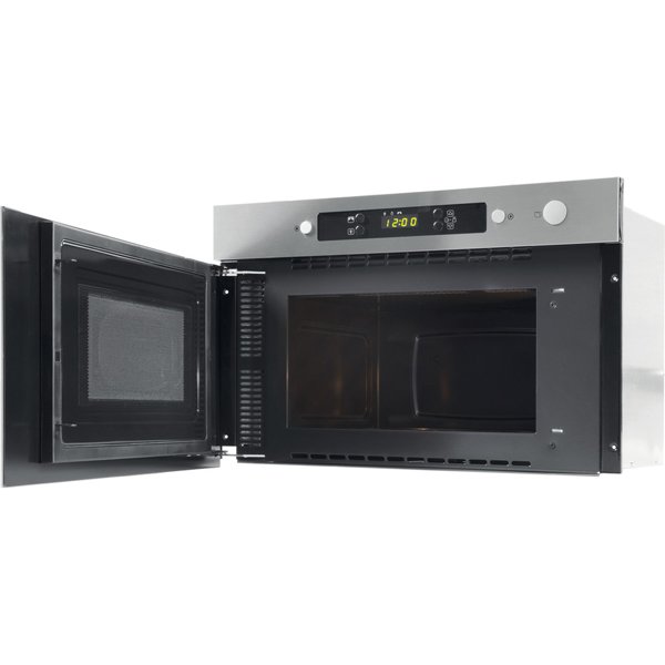 Whirlpool AMW 423 IX Built in Microwave Oven Stainless Steel