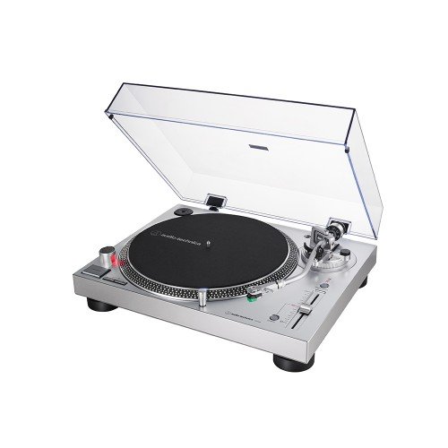 Audio Technica AT-LP120XUSBSV Manual Direct Drive Turntable (Analogue & USB) - Silver Silver