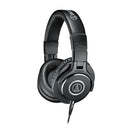 Audio Technica ATHM40x Professional Wired Studio Monitor Headphones Black
