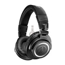 Audio Technica ATHM50xBT2 Wireless Over-Ear Headphones Black Black