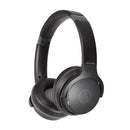 Audio Technica ATHS220BTBK Wireless Headphones Black Black