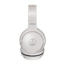Audio Technica ATHS220BTWH Wireless Headphones White White