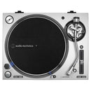 Audio Technica ATLP140XPSVEUK Direct Drive Professional DJ Turntable Silver Silver