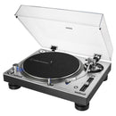 Audio Technica ATLP140XPSVEUK Direct Drive Professional DJ Turntable Silver Silver