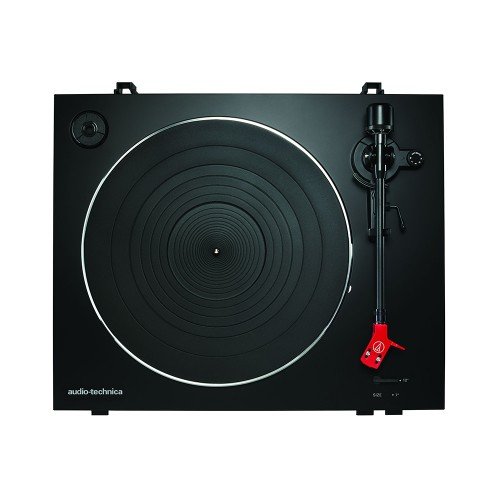 Audio Technica ATLP3BK Advanced Fully Automatic Belt-Drive Stereo Turntable in Black Black