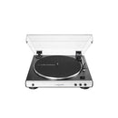 Audio Technica ATLP60XBT Fully Automatic Bluetooth Wireless Belt-Drive Stereo Turntable in White White
