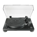 Audio Technica ATLPW50PB Fully Manual Belt-Drive Turntable Piano Black Black