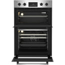 Beko CDFY22309X 60cm Built In Double Oven Stainless Steel