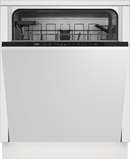 Beko DIN15C20 Integrated Full Size Dishwasher - 14 Place Settings