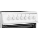 Beko EDVC503W 50cm Electric Double Oven with Ceramic Hob - White White