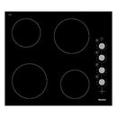 Blomberg MKN24001 60cm Ceramic Hob Black Black