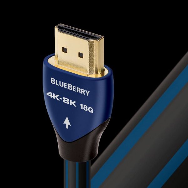 audioquest BlueBerry 1M HDMI cable 4K 8K 18Gbps