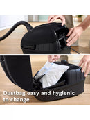 Bosch BGL38BA3GB Serie 4 ProEco 850W Bagged Cylinder Vacuum Cleaner - Black Black