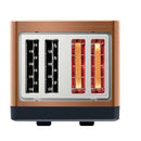 Bosch TAT4P449GB 4 Slice Toaster Copper Brown