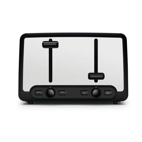 Bosch TAT5P441GB 4 Slice Toaster Crumb Tray In White White