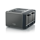 Bosch TAT5P445GB 4 Slice Toaster In Anthracite Anthracite