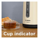 Bosch TWK4P437GB Traditional Kettle Cream Cream