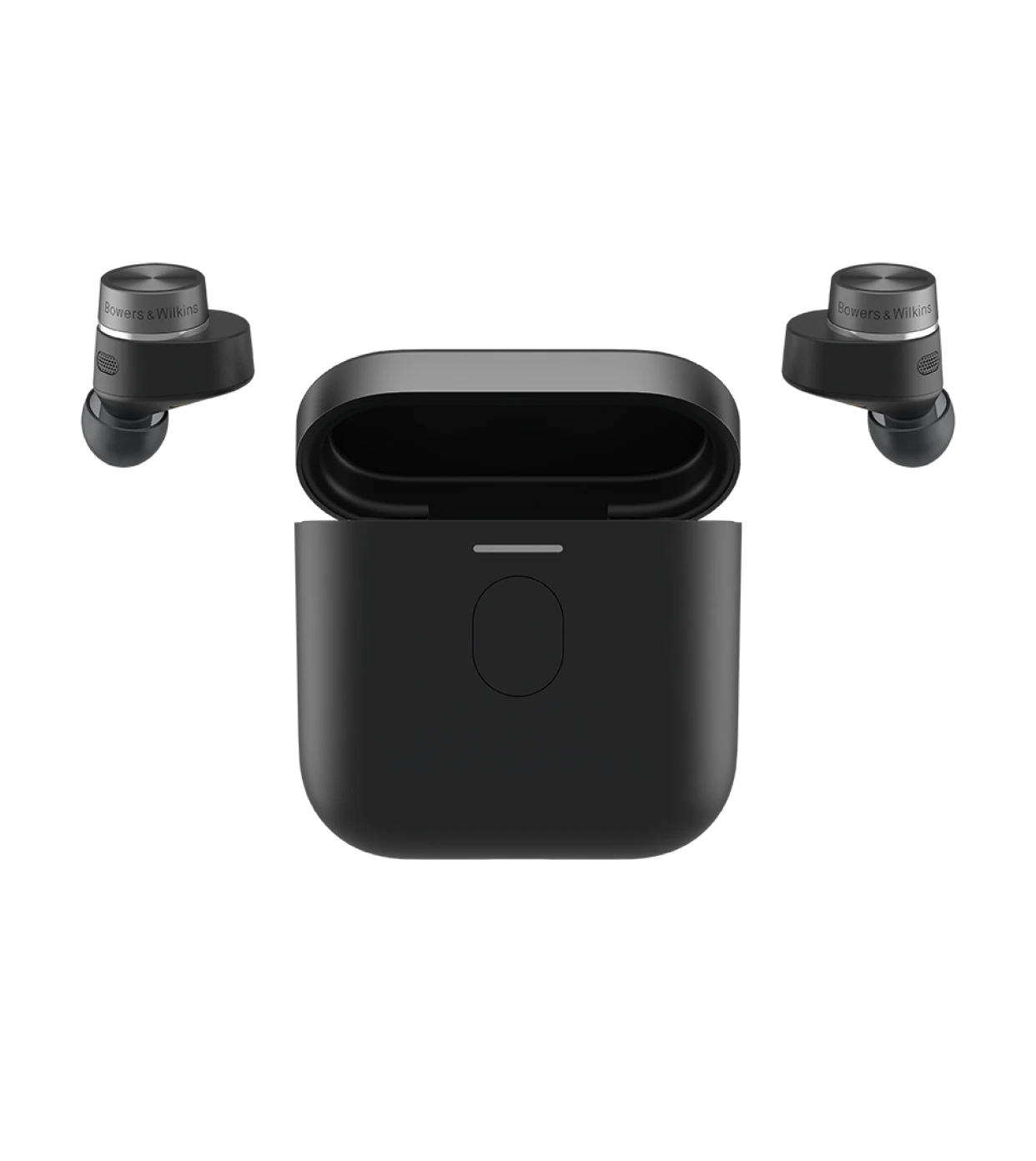Bowers & Wilkins PI7 S2 True Wireless Noise Cancelling Earbuds Satin Black Satin Black