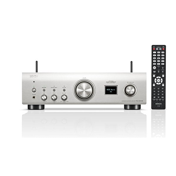 DENON PMA900HNE Integrated Network Amplifier with Bluetooth HEOS Built-in music streaming Silver Silver