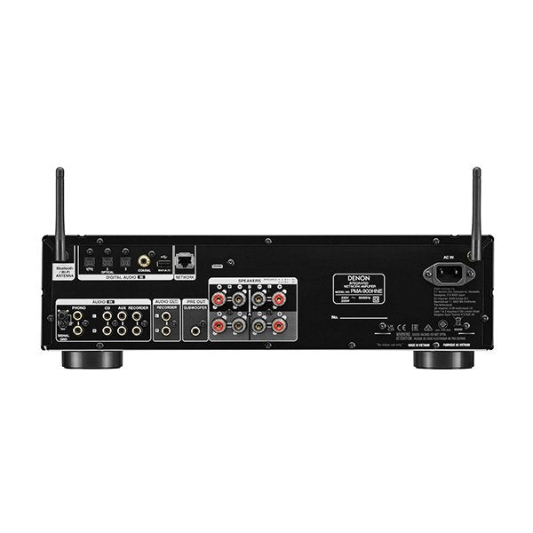 DENON PMA900HNE Integrated Network Amplifier with Bluetooth HEOS Built-in music streaming Silver Silver