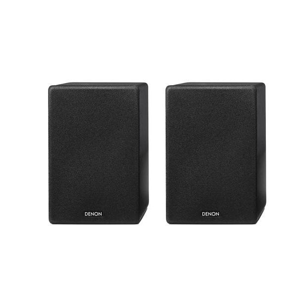 Denon SCN10BKEM Speakers Pair in Black Black