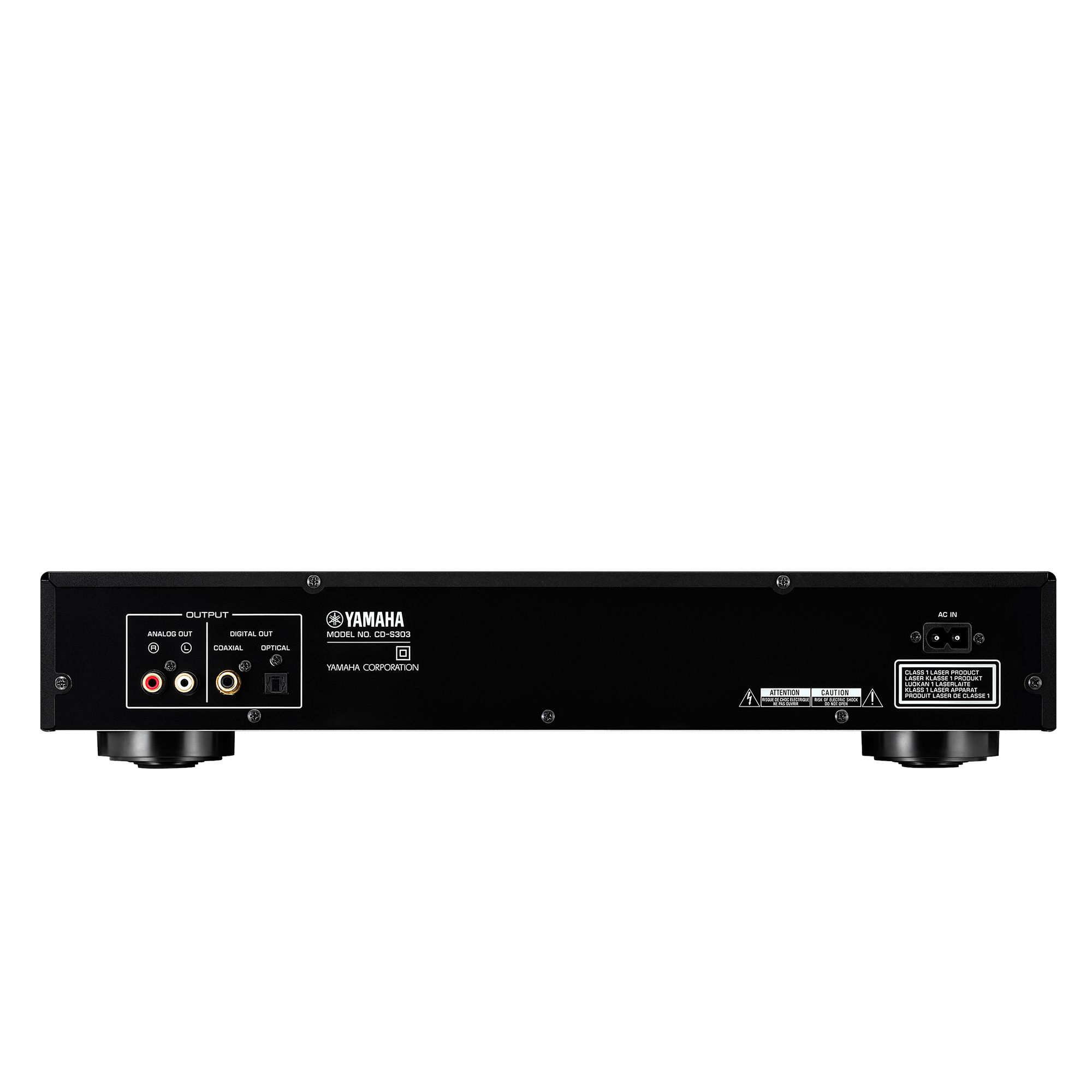 DISCONTINUED Yamaha CD S303 CD Player High Quality Pure Direct in Silver