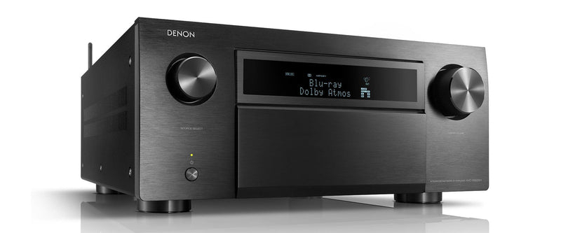 Denon AVCX6700H 11.2ch 8K AV Amplifier with 3D Audio Dolby Atmos HEOS Built-in and Voice Control Black