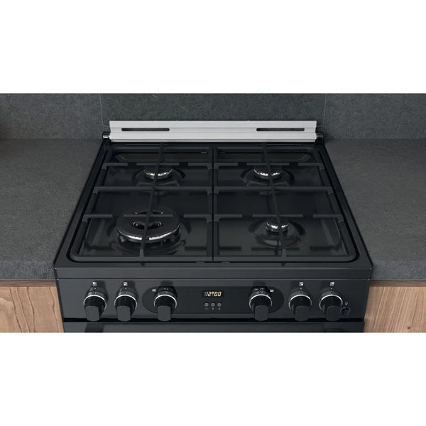 Hotpoint CD67G0C2CA UK Gas Freestanding 60cm Double Cooker Dark Grey Dark Grey