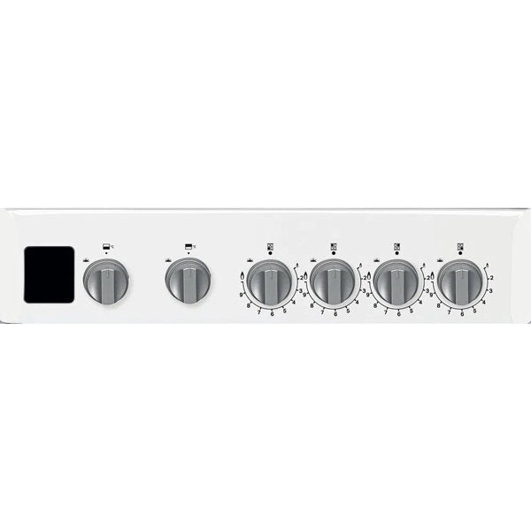 Hotpoint HD5G00CCW UK Freestanding Double Gas Cooker White White