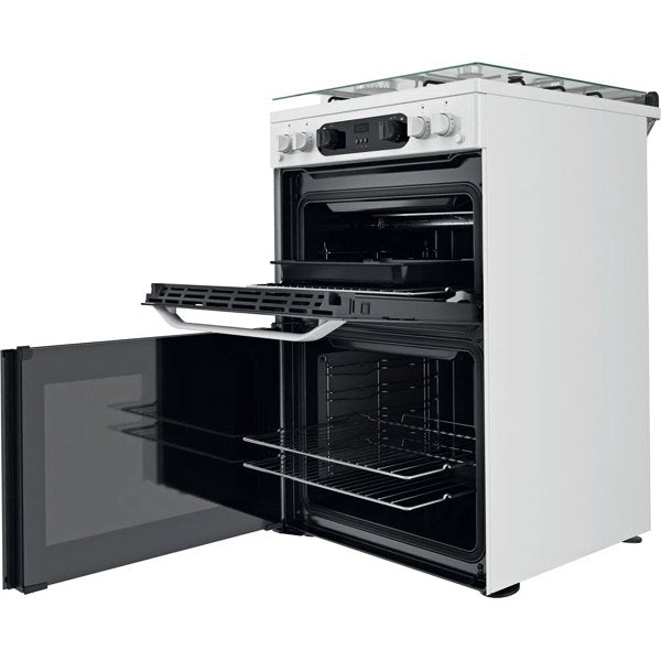 Hotpoint HDM67G0CCW UK Double Cooker White White