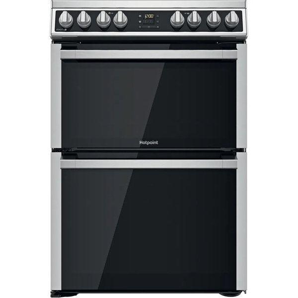 Hotpoint HDM67V8D2CX UK Electric Double Cooker Inox Inox