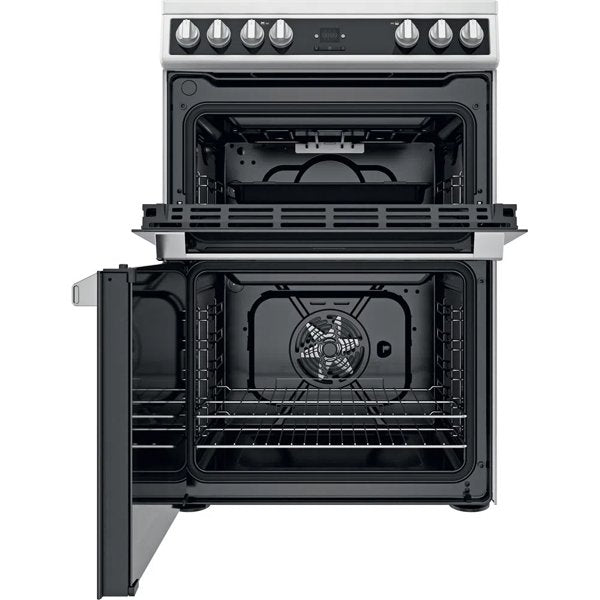 Hotpoint HDT67V9H2CW UK Electric Double Cooker White White