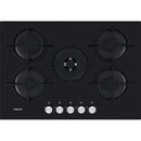 Hotpoint HGS 72S BK Hob Black Black