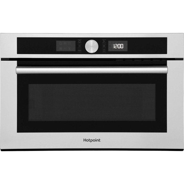 Hotpoint MD454IXH Built In Microwave With Grill in Stainless Steel