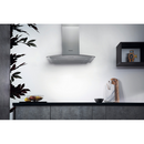 Hotpoint PHGC64FLMX 60cm Chimney Cooker Hood Stainless Steel Stainless Steel