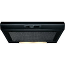 Hotpoint PSLMO65FLSK 60cm Conventional Cooker Hood Black Black