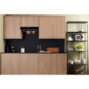 Hotpoint PSLMO65FLSK 60cm Conventional Cooker Hood Black Black