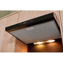Hotpoint PSLMO65FLSK 60cm Conventional Cooker Hood Black Black