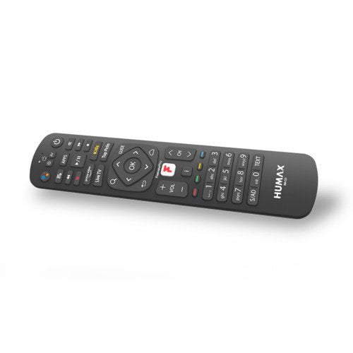 Humax FVPAURA4KGTR2TB Aura Android TV 4K Recorder Freeview Box 2TB Black Black