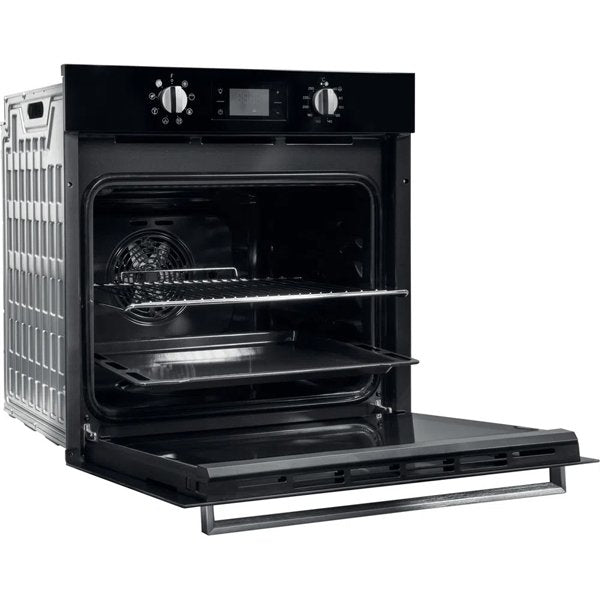 Indesit Aria IFW6340BLUK Electric Single Built in Oven in Black Black