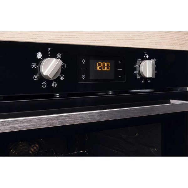 Indesit Aria IFW6340BLUK Electric Single Built in Oven in Black Black