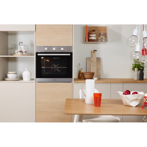Indesit IFW6230IXUK Built-In Oven Stainless Steel Stainless Steel