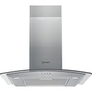 Indesit IHGC65LMX Cooker Hood Stainless Steel Stainless Steel