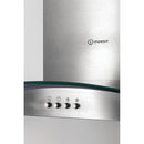 Indesit IHGC65LMX Cooker Hood Stainless Steel Stainless Steel