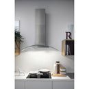 Indesit IHGC65LMX Cooker Hood Stainless Steel Stainless Steel