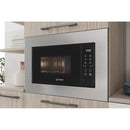 Indesit MWI120GX Built-In Microwave Stainless Steel Stainless Steel